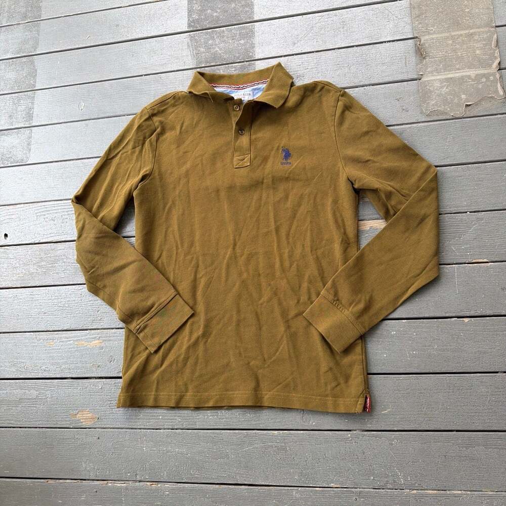 U.S. Polo Assn. Long Sleeve Polo Shirt Size S